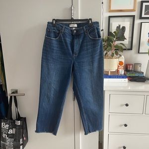 Abercrombie & Fitch 90s Ultra High Rise Curve Love Sz 32 S